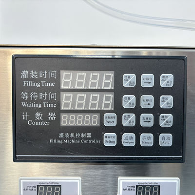 Machine de remplissage de bouteilles liquides pompe magnétique semi-automatique remplisseur à quatre têtes