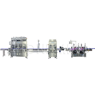 Machine à vis automatique de remplissage de crème pour lotions corporelles