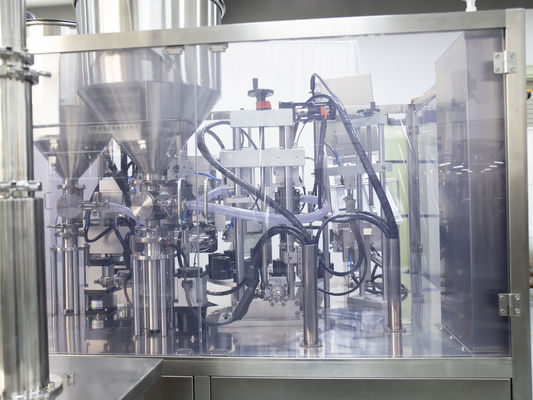 Machines de remplissage de tubes Machine automatique de remplissage de crème de lotion cosmétique