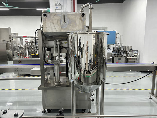 100-1000 ml machine de remplissage à la crème de suivi Servo-piston machine de remplissage