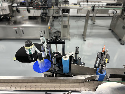 Machine électrique automatique horizontale d' étiquetage de petits flacons